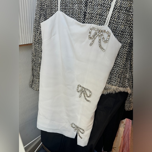 Sachin & Babi Square-Neck Sleeveless Bow Mini Dress - Picture 7 of 10